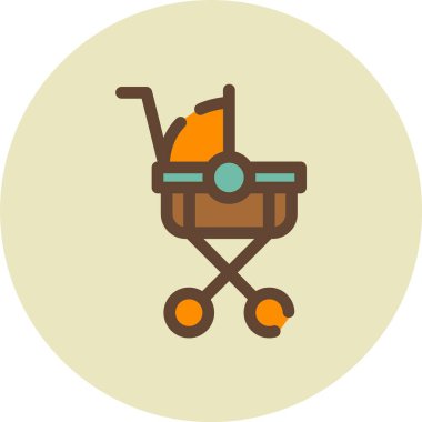 Bir bisikletin vektör çizimi