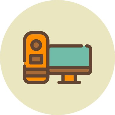 seo modern simgesinin vektör illüstrasyonu