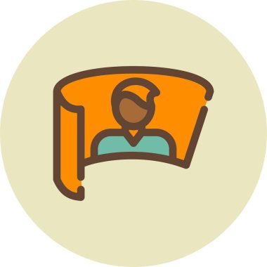 Dizüstü bilgisayarı ve kitap ikonu olan bir adam.