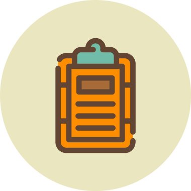 vektör evrak çantası simgesi, vektör illüstrasyonu