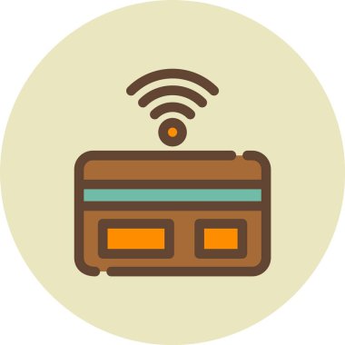 Kredi kartıyla. Basit tasarım