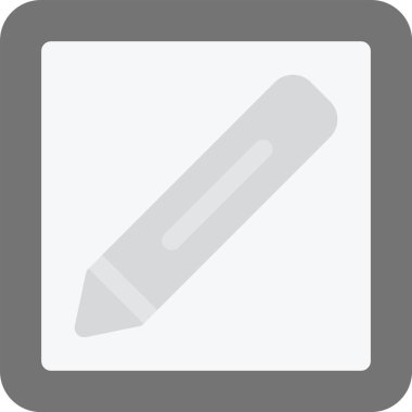 Kalem simgesi, vektör illüstrasyonunu düzenle