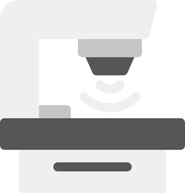 Yazıcı. Web simgesi basit tasarım