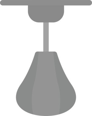 Punching Ball Simgesi, Basit Web Vektörü İllüstrasyonu