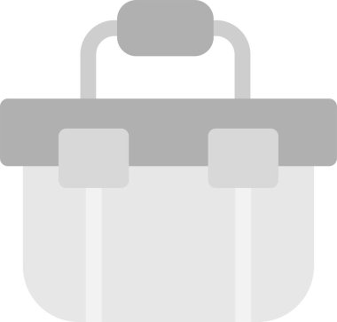 Araç Kutusu Simgesi, Basit Web Vektörü İllüstrasyonu