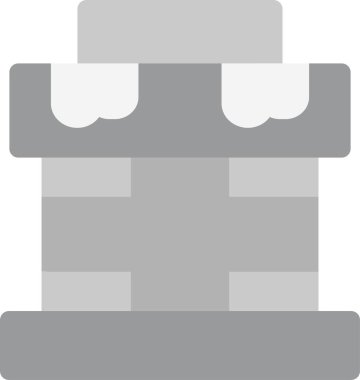 Baca Üstü Simgesi, Basit Web Vektörü İllüstrasyonu