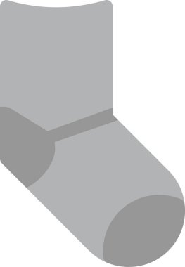Sock Simgesi, Basit Web Vektörü İllüstrasyonu