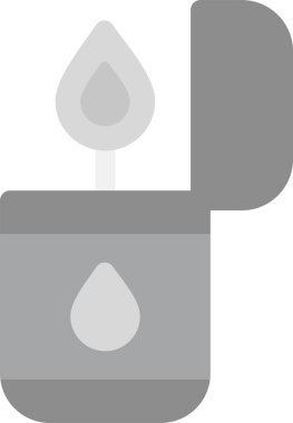 Daha Açık Simge, Basit Web Vektörü İllüstrasyonu