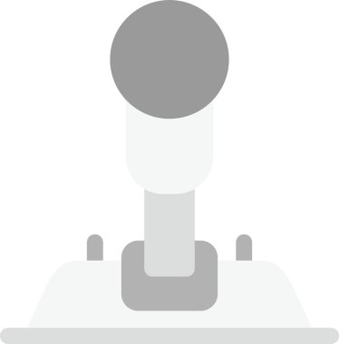 Joystick Simgesi, Basit Web Vektörü İllüstrasyonu