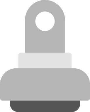 Çan çanı vektör simgesi. Basit vektör illüstrasyonu.