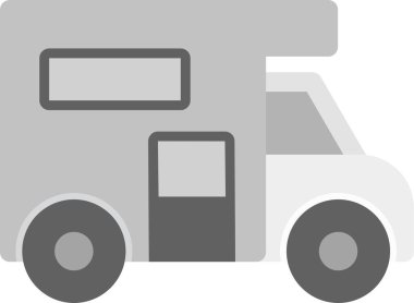 Araç taşıma simgesi katı biçimde