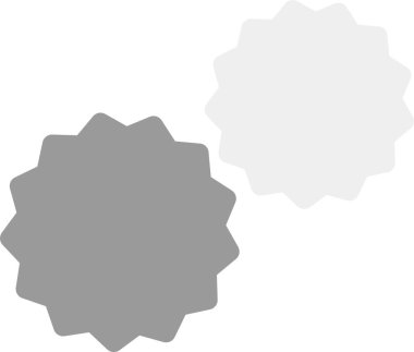 Çiçek doğa simgesi düz stil