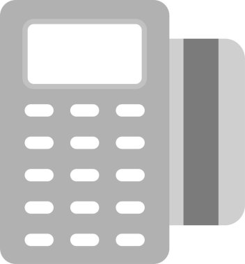 Hesap makinesi simgesi, hesap makinesinin vektör çizimi