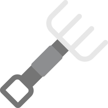 Tırmık Simgesi, Basit Web Vektörü İllüstrasyonu