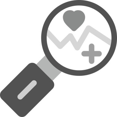 Arama simgesi vektör illüstrasyonu