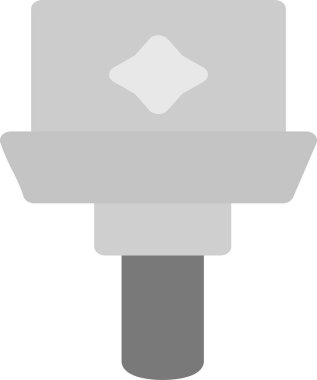 Temiz Simge, Basit Web Vektörü İllüstrasyonu