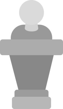 Siyaset Simgesi, Basit Web Vektörü İllüstrasyonu