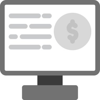 Çevrimiçi Aktarım Simgesi, Basit Web Vektörü İllüstrasyonu