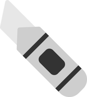 Moda Biçimli Mermi Simgesi İzole Arkaplan