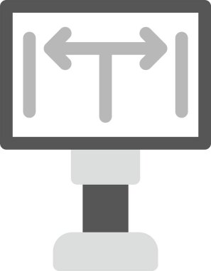 Bölüm Simgesi, Basit Web Vektörü İllüstrasyonu