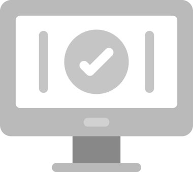 dizüstü bilgisayar ekran simgesi ana hat biçiminde