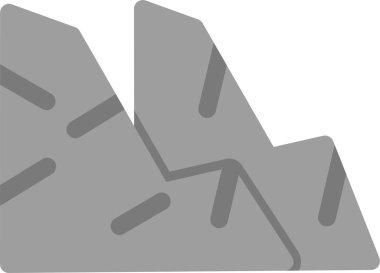 Madencilik Simgesi, Basit Web Vektörü İllüstrasyonu