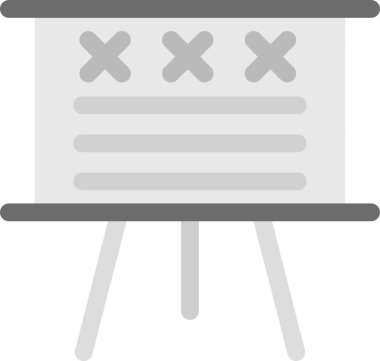 Web reklam simgesi, vektör illüstrasyonu