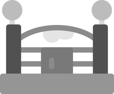 Kapı Simgesi, Basit Web Vektörü İllüstrasyonu