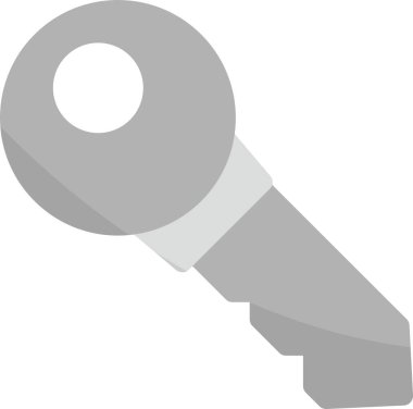 Anahtar. Web simgesi basit illüstrasyon