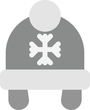 Şapka Simgesi, Basit Web Vektörü İllüstrasyonu