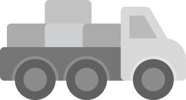 inşaat vinci vektör simgesi