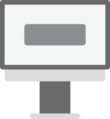 dizüstü bilgisayar simgesi, vektör illüstrasyonu