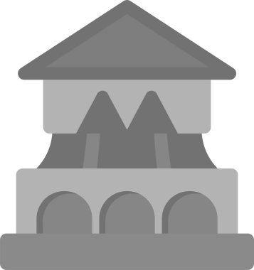 Dojo Simgesi, Basit Web Vektörü İllüstrasyonu