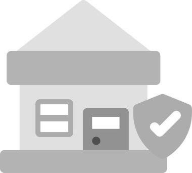 Ev simgesi vektör illüstrasyonu