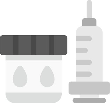 İlaç. Web simgesi basit illüstrasyon