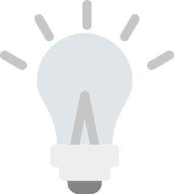 Fikir simgesi vektör illüstrasyonu