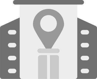 Ofis Simgesi, Basit Web Vektörü İllüstrasyonu