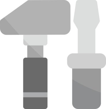 Çekiç Ağı simgesi basit illüstrasyon