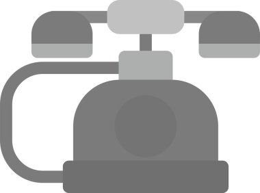 Telefon Simgesi, Basit Web Vektörü İllüstrasyonu