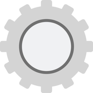 Şişe Kapağı Simgesi, Basit Web Vektörü İllüstrasyonu