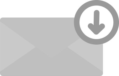 E- posta Simgesi İndir, Basit Web Vektörü İllüstrasyonu