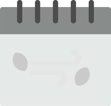 Takvim Simgesi, Basit Web Vektörü İllüstrasyonu