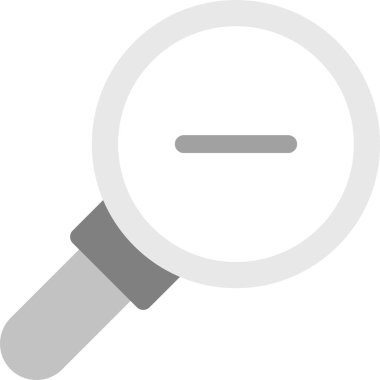 magnifying glass icon. search vector illustration
