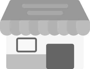 Çubuk Simgesi, Basit Web Vektörü İllüstrasyonu