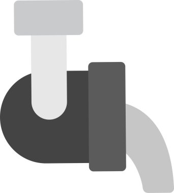 Fırın Simgesi Patlaması, Basit Web Vektörü İllüstrasyonu