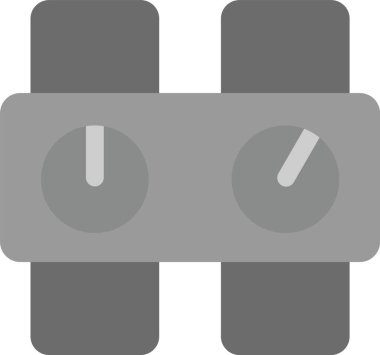 Modern araba tamirinin vektör illüstrasyon simgesi