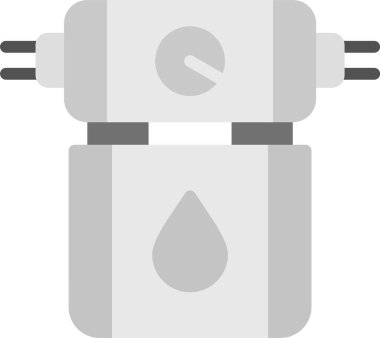 su damlası düz vektör simgesi