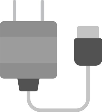 Kablo. Web simgesi basit illüstrasyon