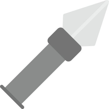 bıçak düz vektör simgesi