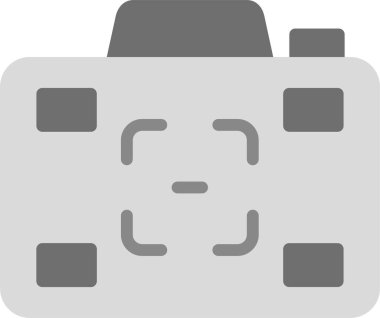 kamera fotoğrafçılık simgesi somut biçimdedir